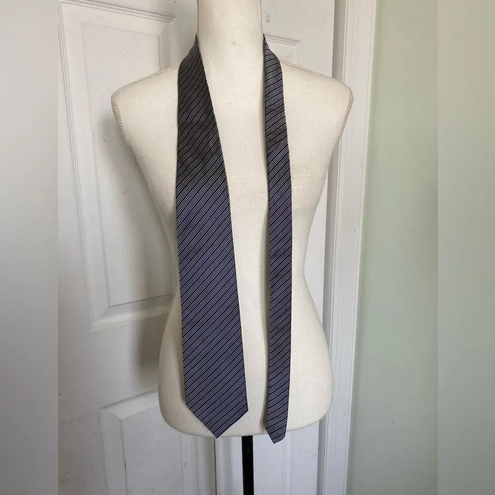 Vintage Lauren Ralph Lauren Striped Designer Luxury Tie